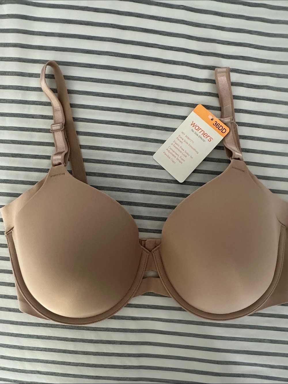 Warner's Smooth Nude T-Shirt Bra - Light Taupe